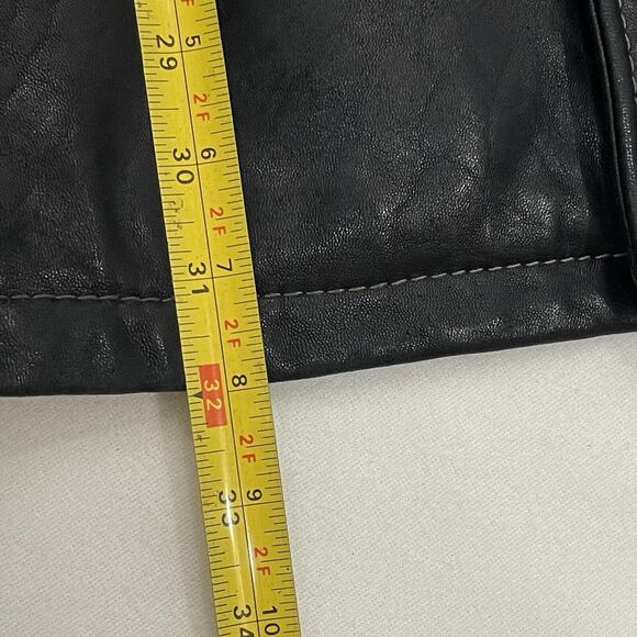 Engbers Mens Classic Leather Jacket Black Quilted Lining Size Medium - Picture 16 of 16